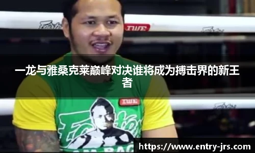 一龙与雅桑克莱巅峰对决谁将成为搏击界的新王者